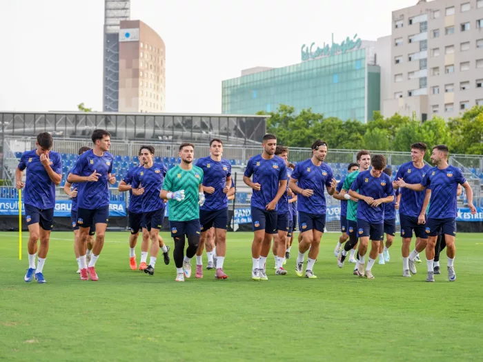 La plantilla comença demà l’estada de tres dies a Mallorca