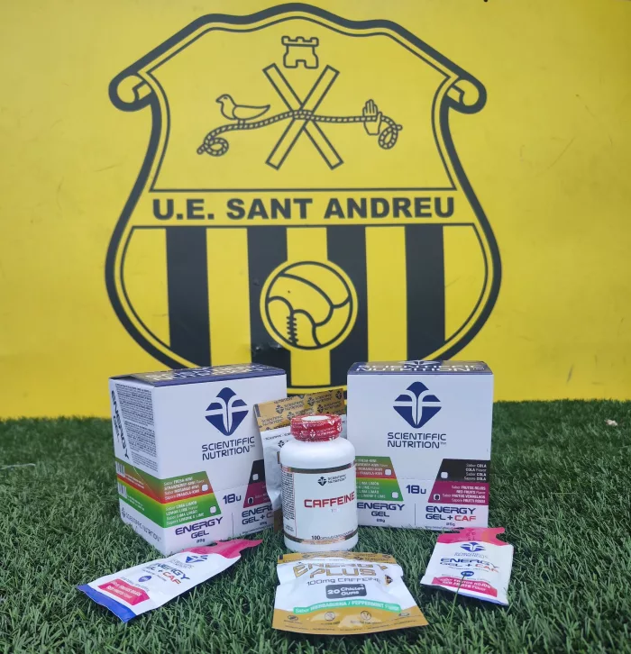 Acord amb Scientiffic Nutrition, proveïdor oficial de nutrició esportiva del Sant Andreu