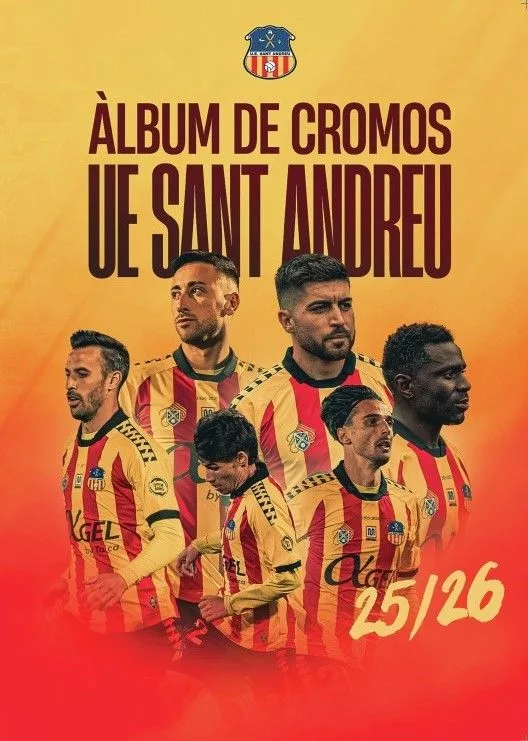La UE Sant Andreu llança el seu nou àlbum de cromos oficial