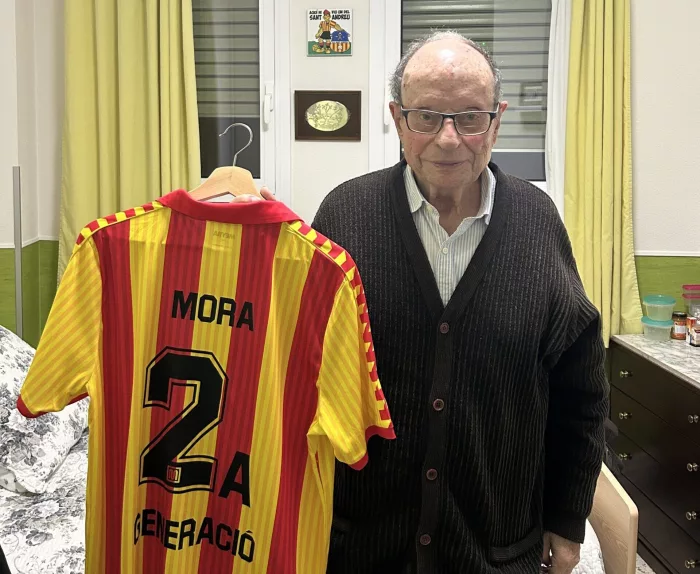 Entrevista pòstuma a Ramon Mora: “Hi havia gent que portava una escala al camp i la utilitzava per a saltar la tanca”