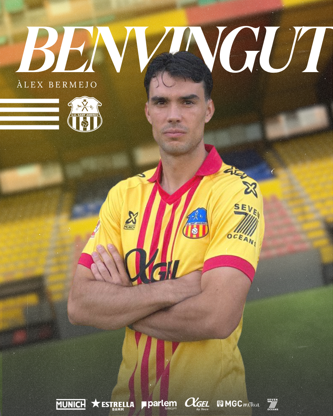 Àlex Bermejo reforça l’atac del Sant Andreu