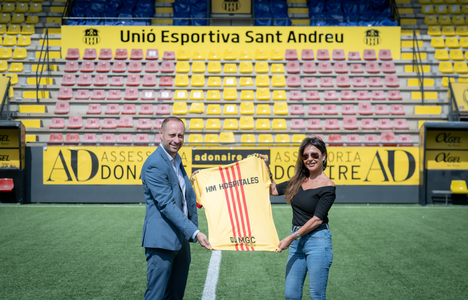 HM Hospitales, nou patrocinador del Sant Andreu fins al 2029