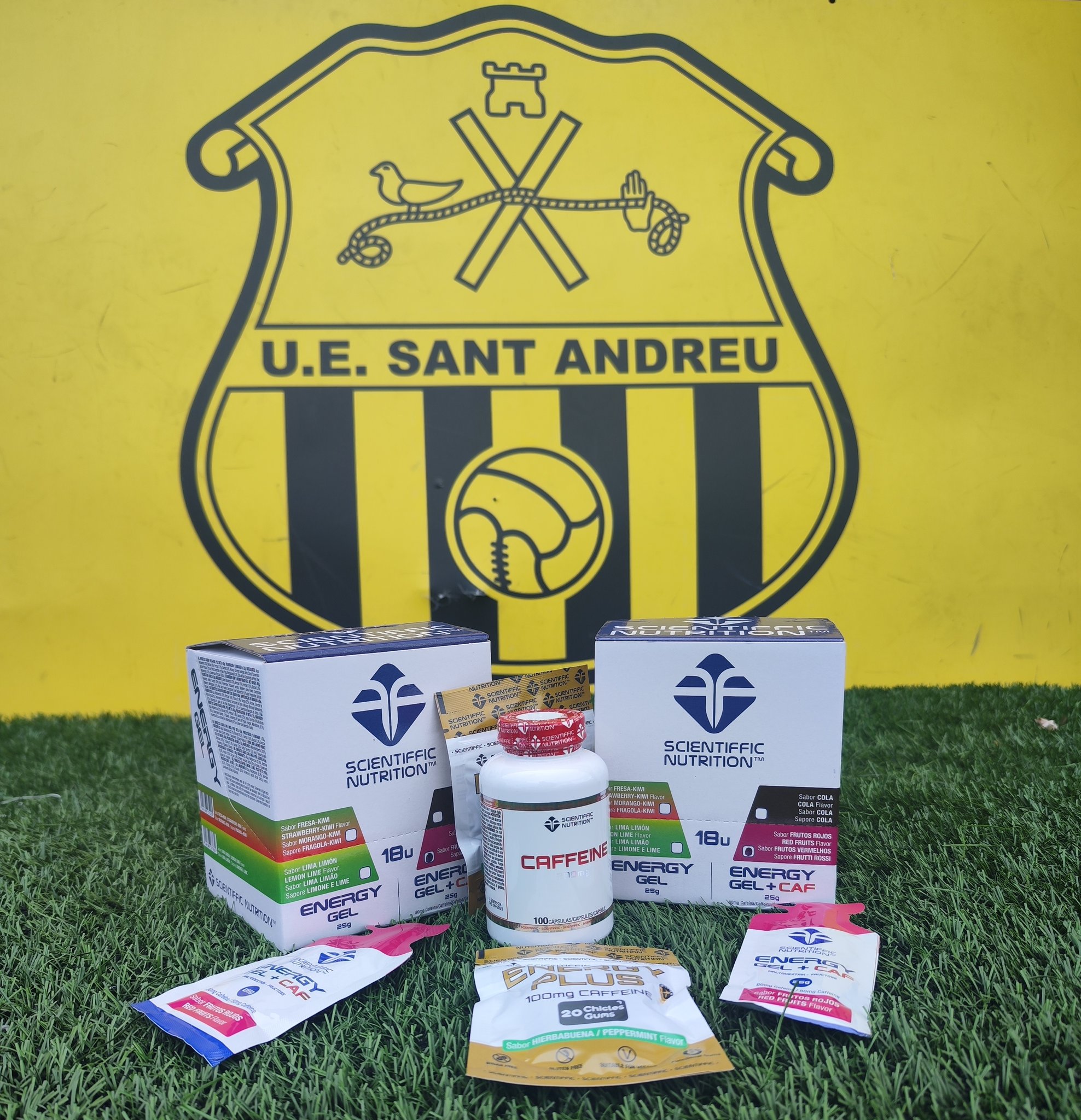 Acord amb Scientiffic Nutrition, proveïdor oficial de nutrició esportiva del Sant Andreu