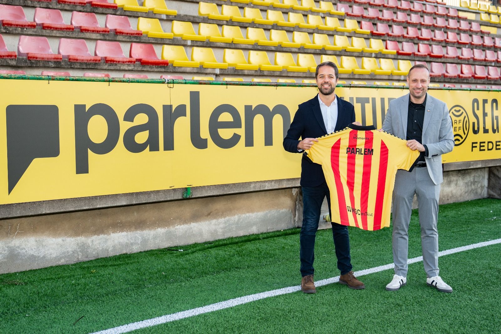 Acord de patrocini entre el Sant Andreu i Parlem
