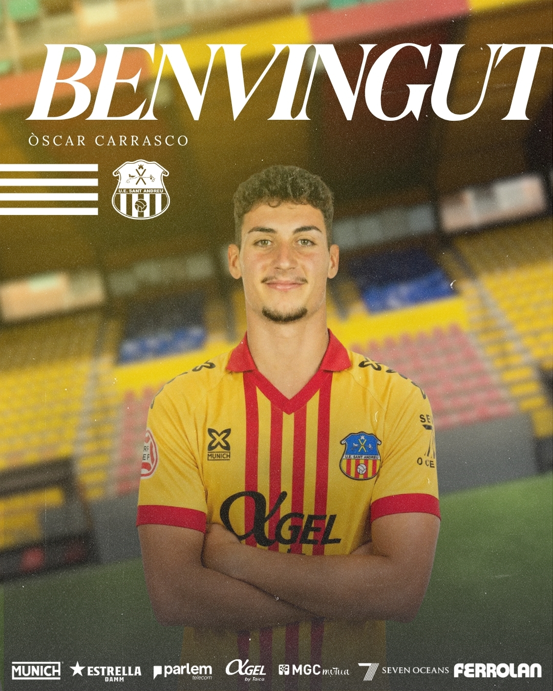 Acord amb l’Eibar pel traspàs d’Òscar Carrasco